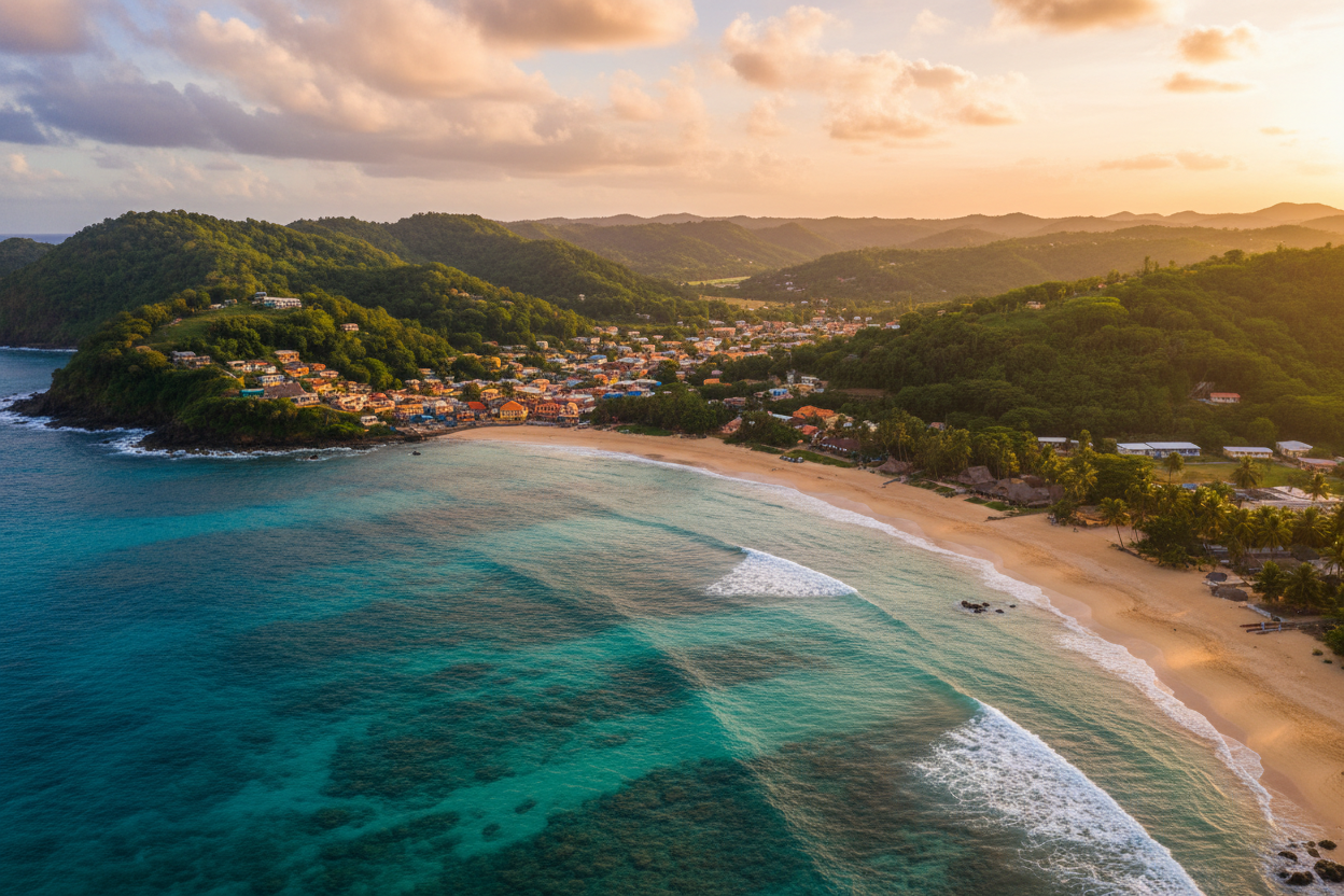 Mayotte eSIM Beach Town